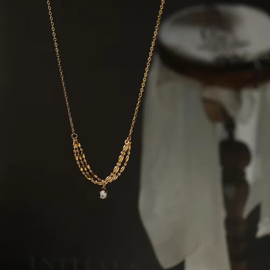 Golden Glow Necklace