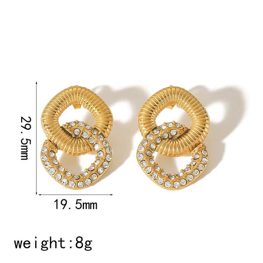 Twist Spark Studs