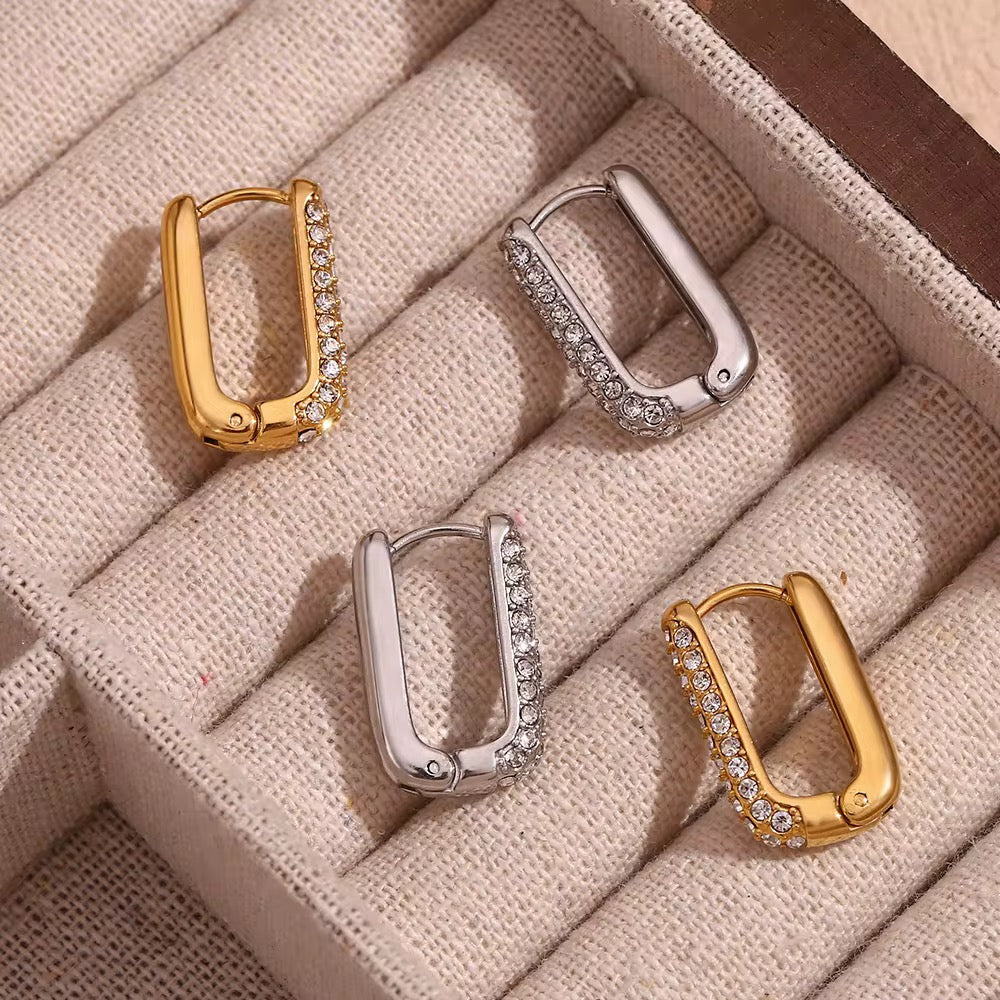 Gem Lock Hoops