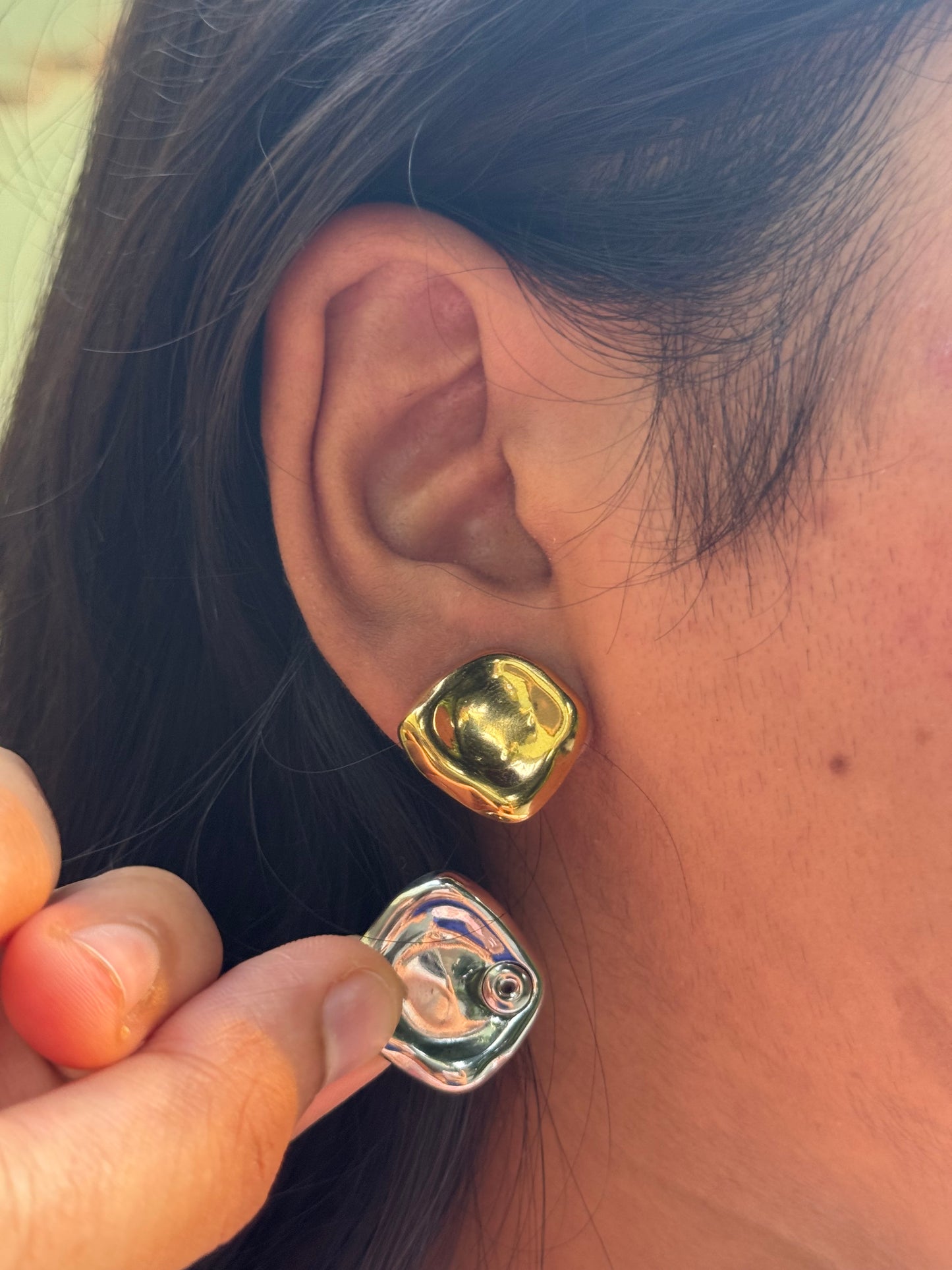 DuoMode Square Studs