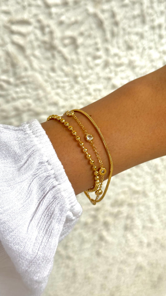 Heartline Trio Bracelet