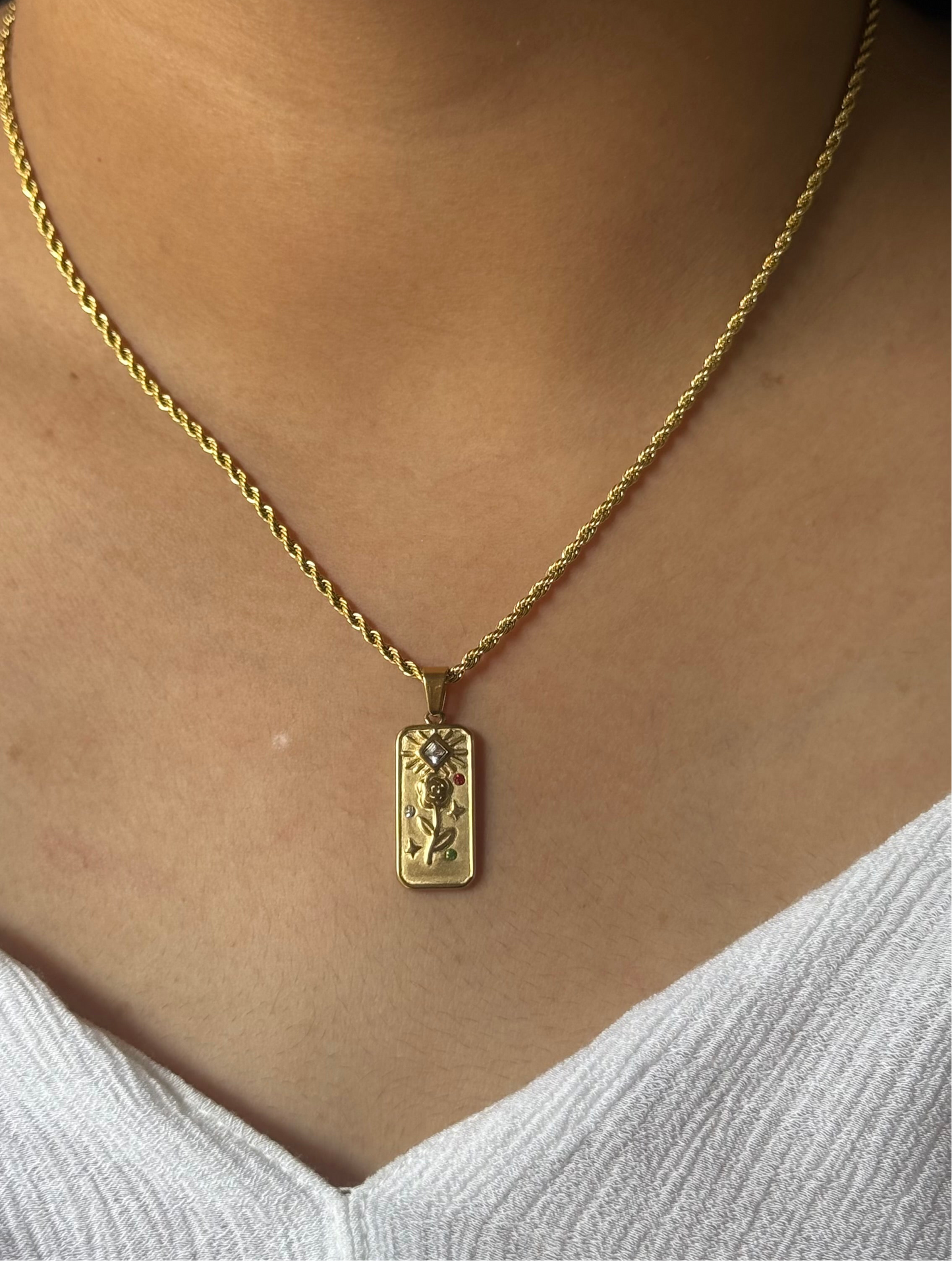 Rose Square Chain