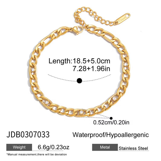Luxe Insert Chain Bracelet