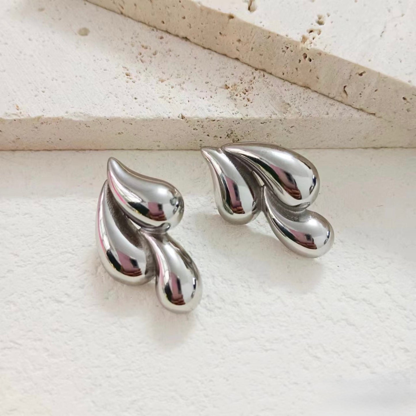 Raindrop Studs