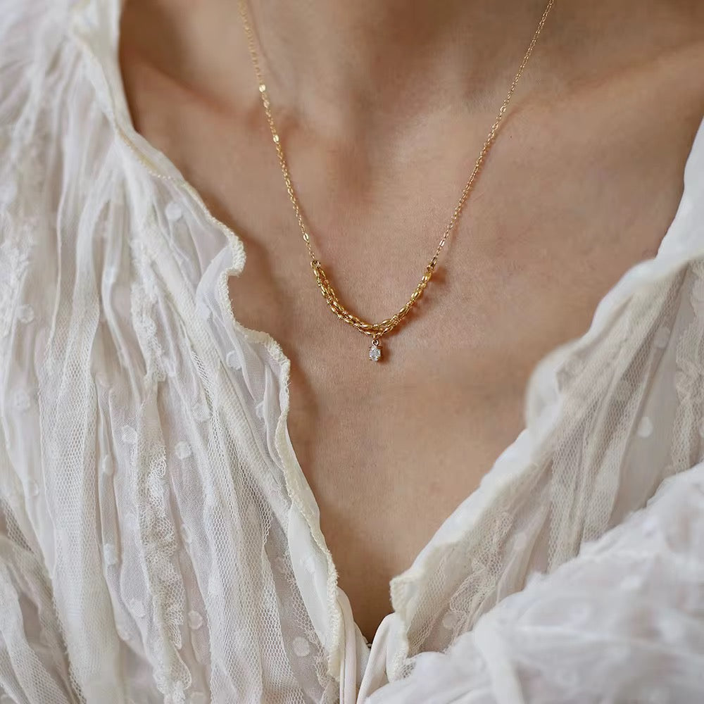 Golden Glow Necklace