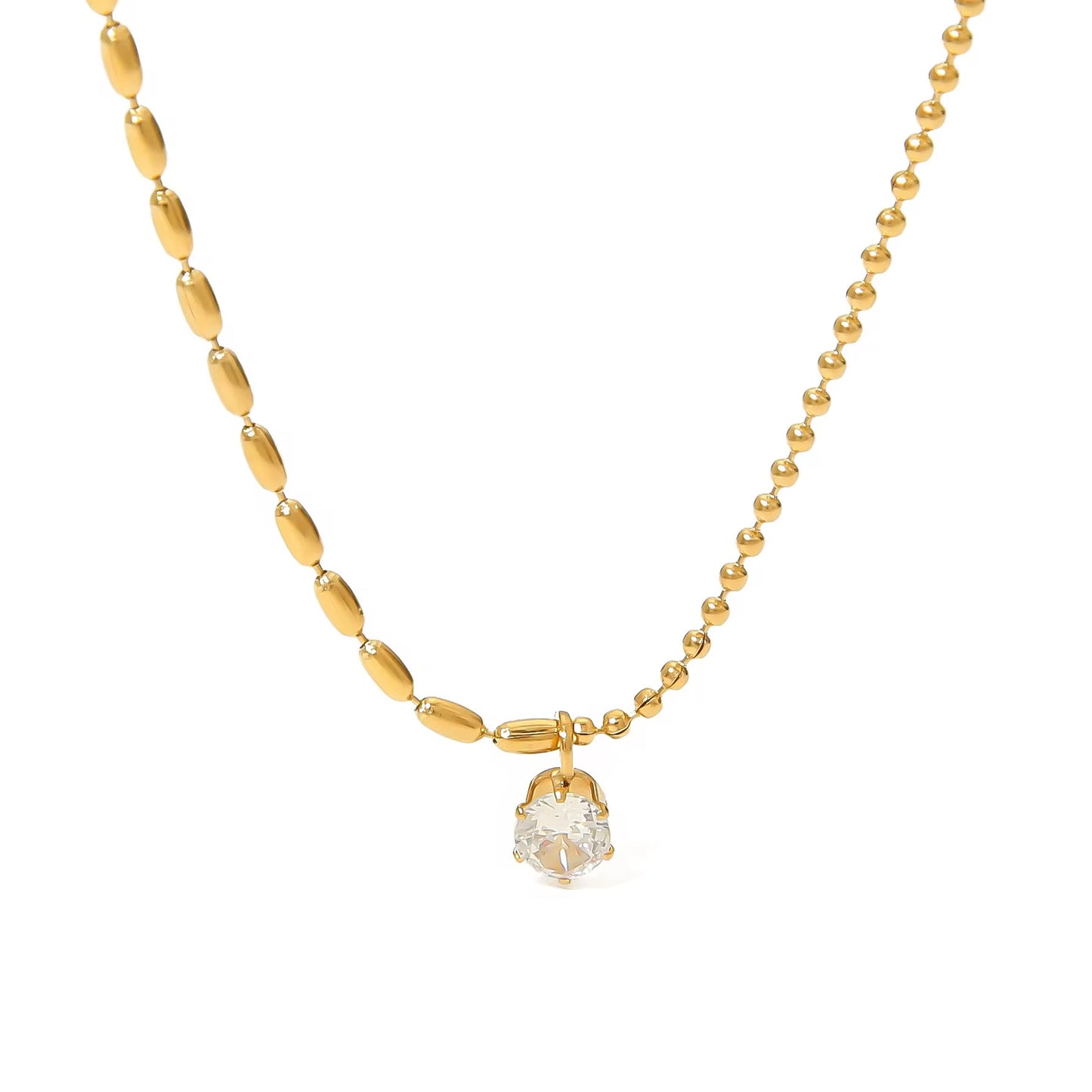 Dainty Circle Necklace
