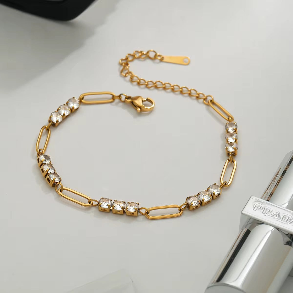 Crystal Chain Bracelet