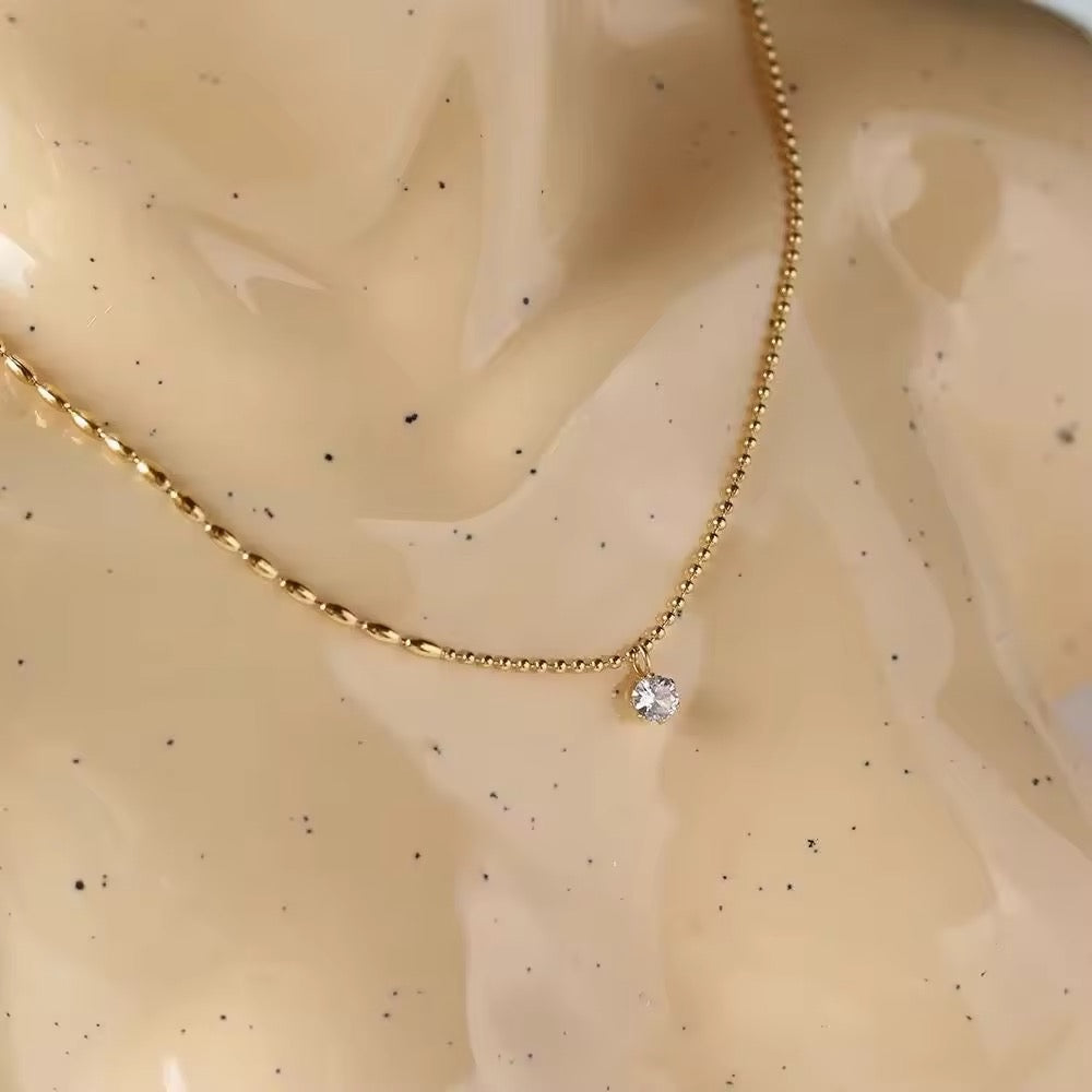 Dainty Circle Necklace