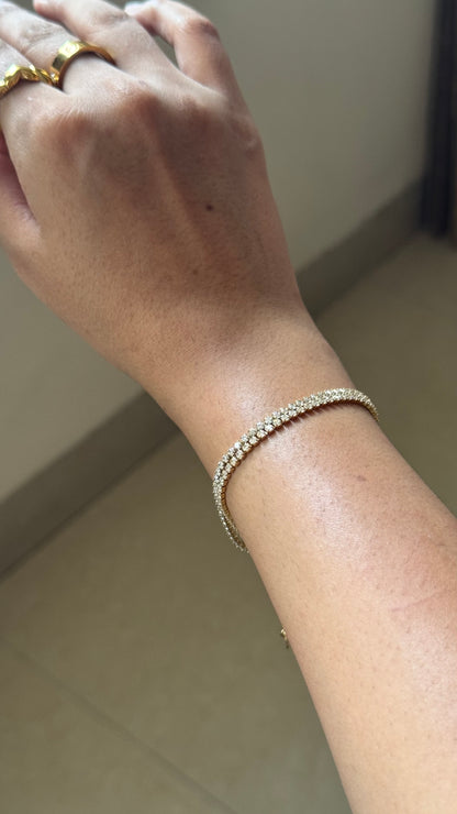 DL Tennis Bracelet
