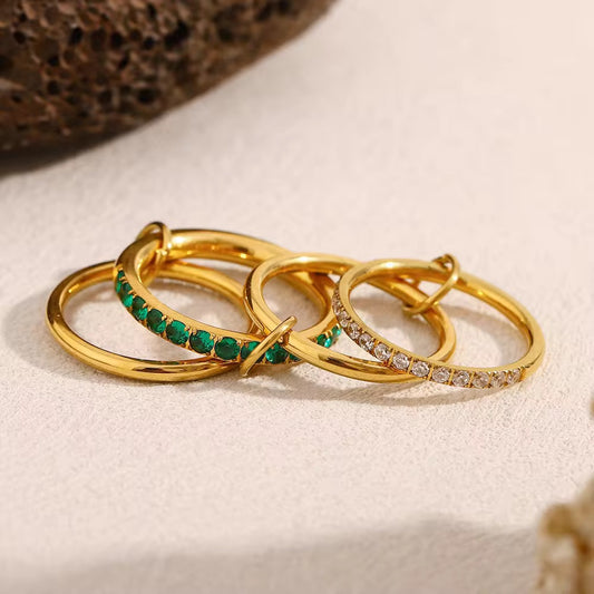 Emerald Hour Ring