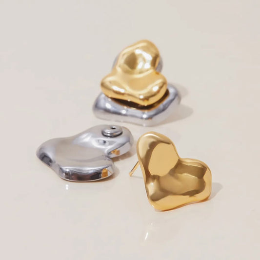 TwoWay Heart Studs