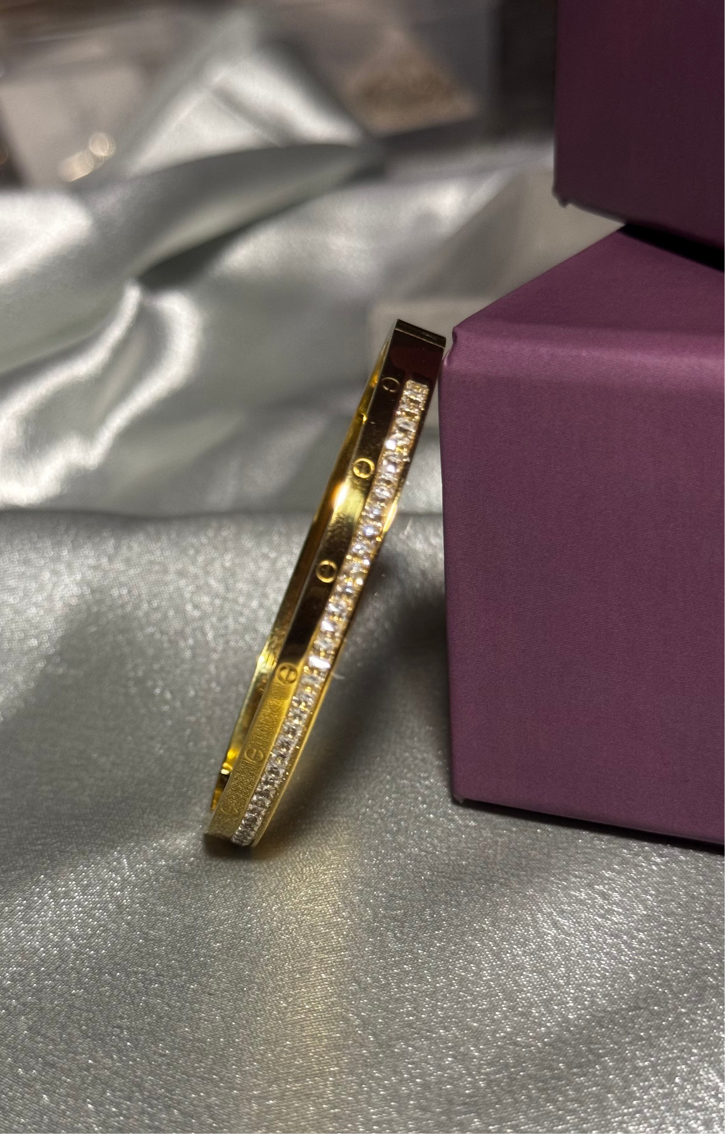 Cartier Studded DL Kada