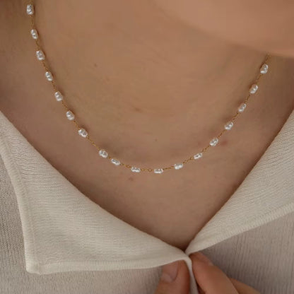 Dainty Pearl Chain
