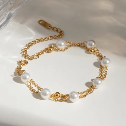 Pearl Link Bracelet