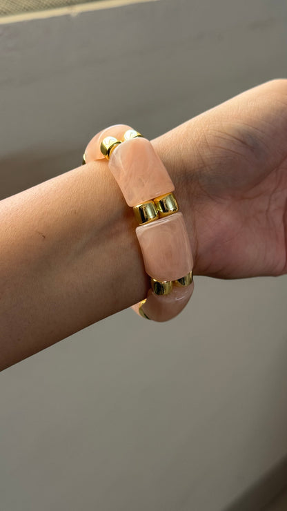 Marble Resin Bangles (Thick)
