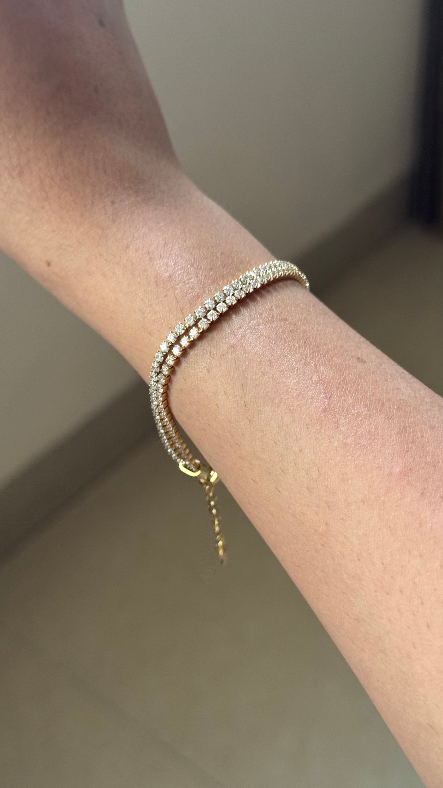 DL Tennis Bracelet