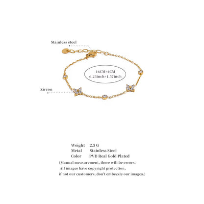 Petal Chain Bracelet