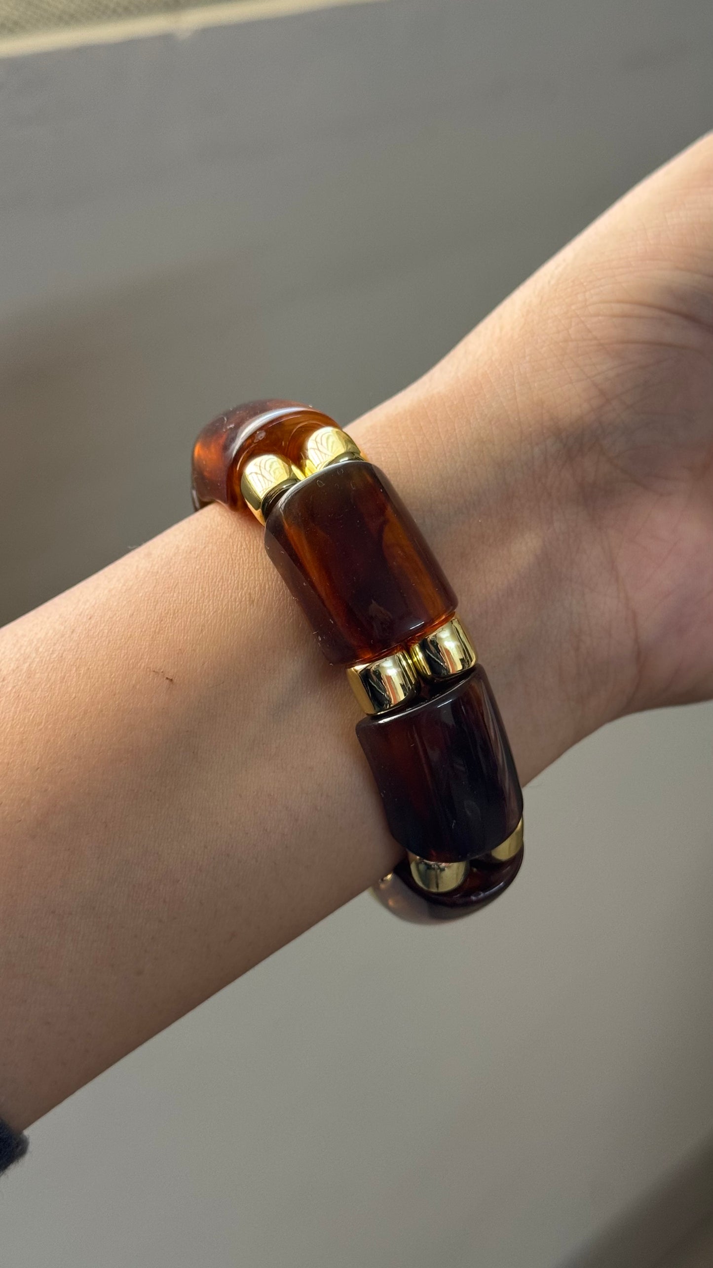 Marble Resin Bangles (Thick)