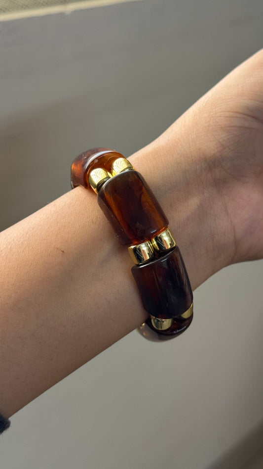 Marble Resin Bangles (Thick)