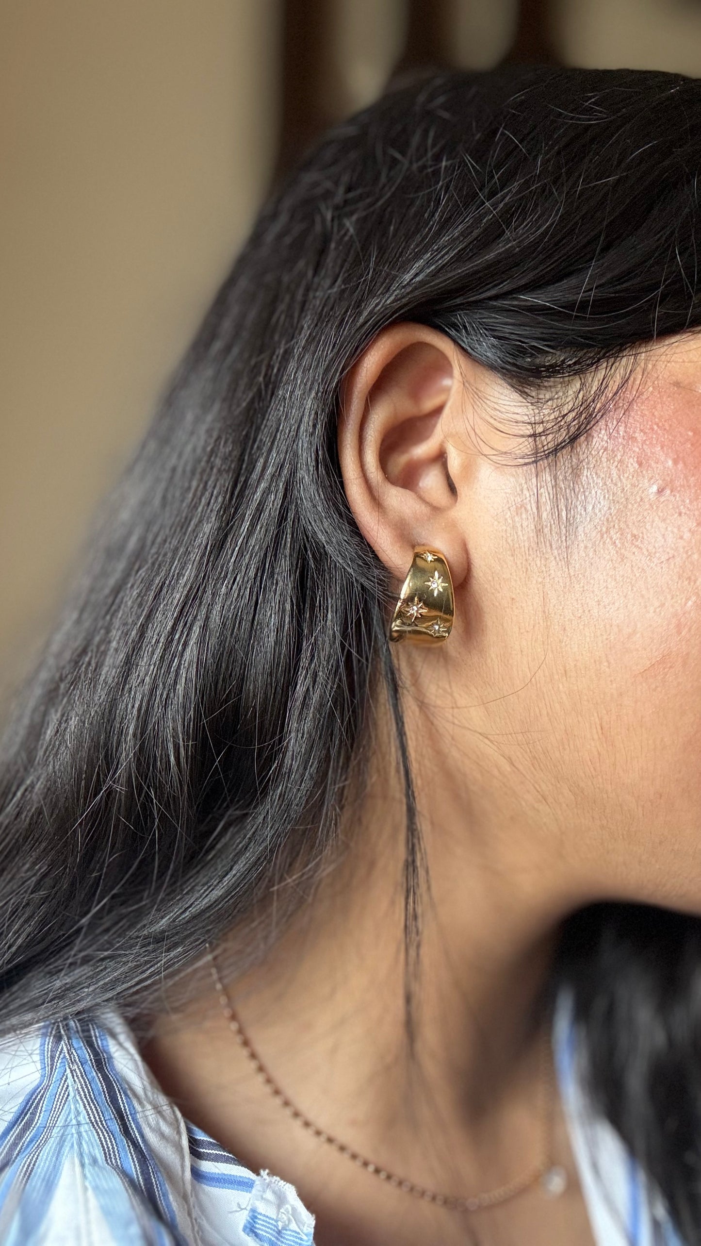 Star Half Thic Hoops