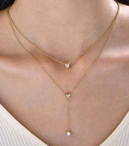 Dainty Diamond Y