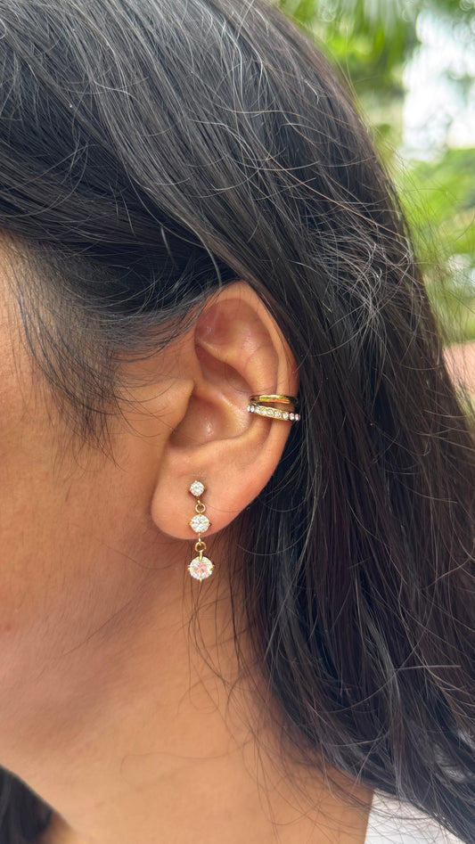 Crystal Cascade Earrings