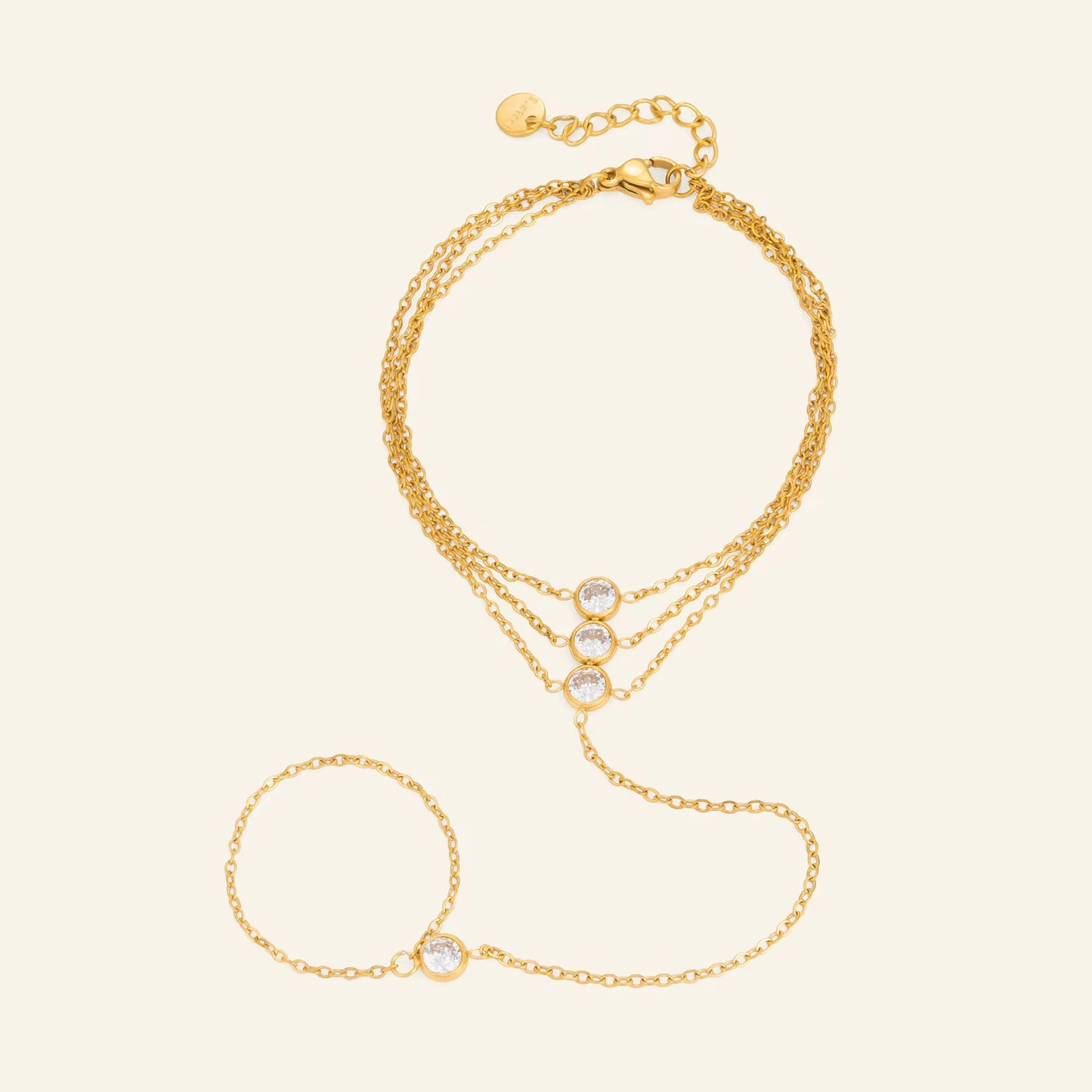 Triple-Strand Handchain