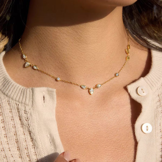 Teardrop Vine Choker
