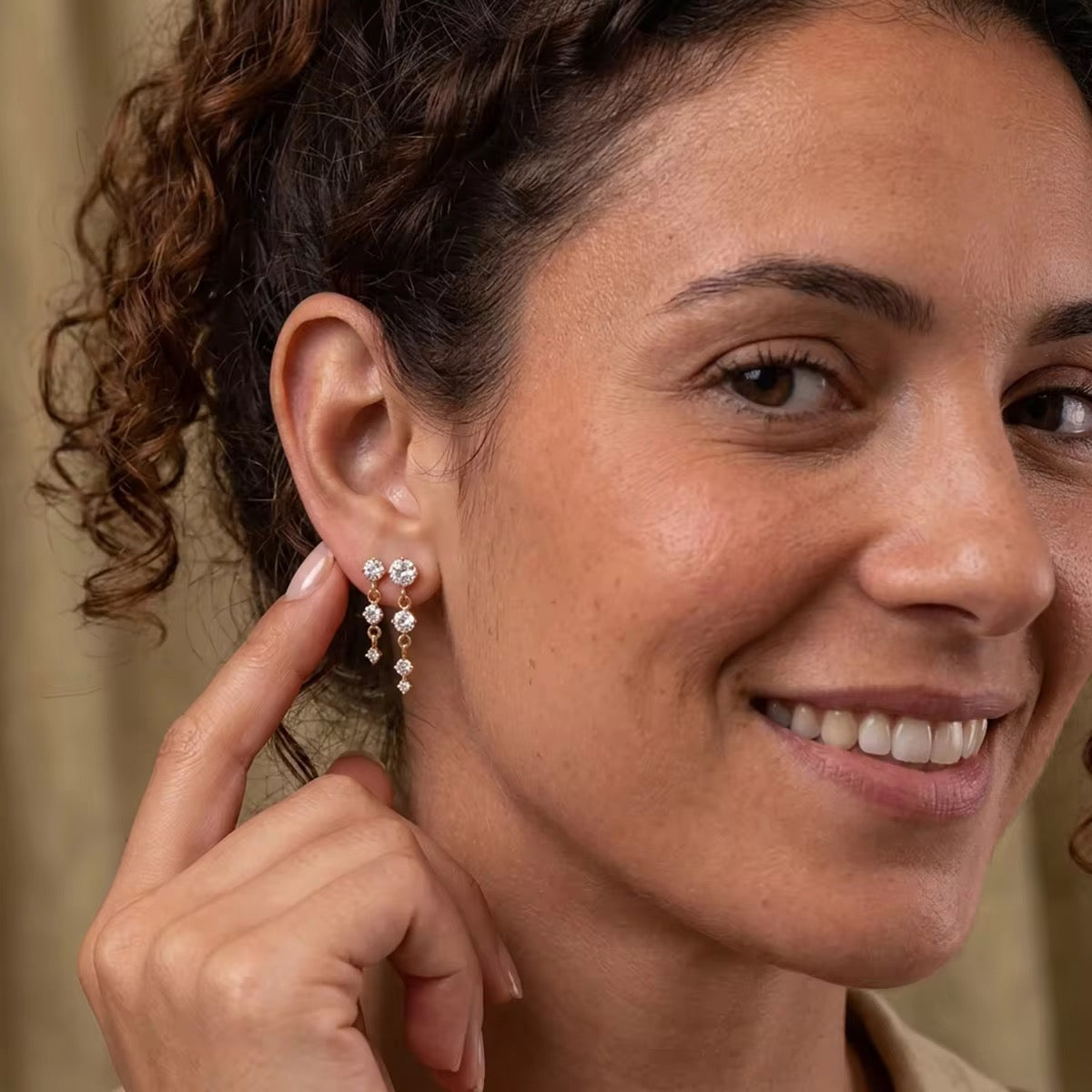 Dual Stream Earrings