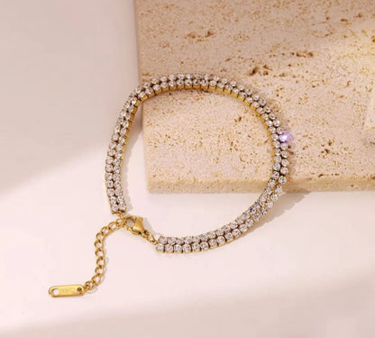 DL Tennis Bracelet