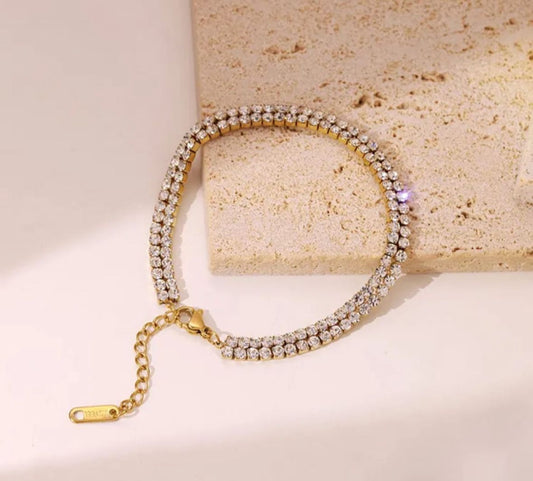 DL Tennis Bracelet