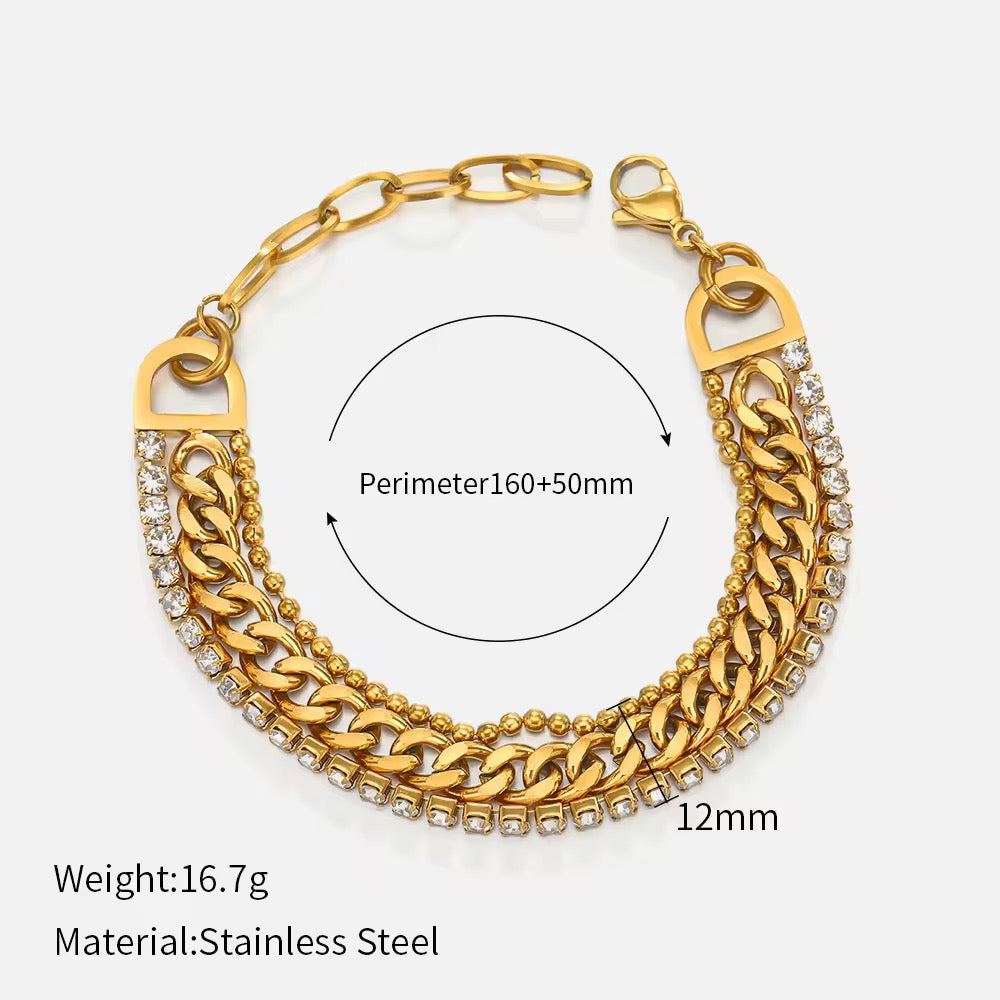 Trinity Shine Bracelet
