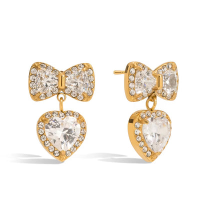 Twinkle Bow Earrings