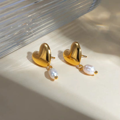 Cupid’s Pearl Earrings