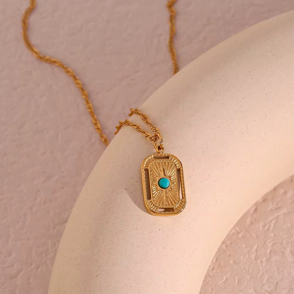 Sunburst Charm Chain