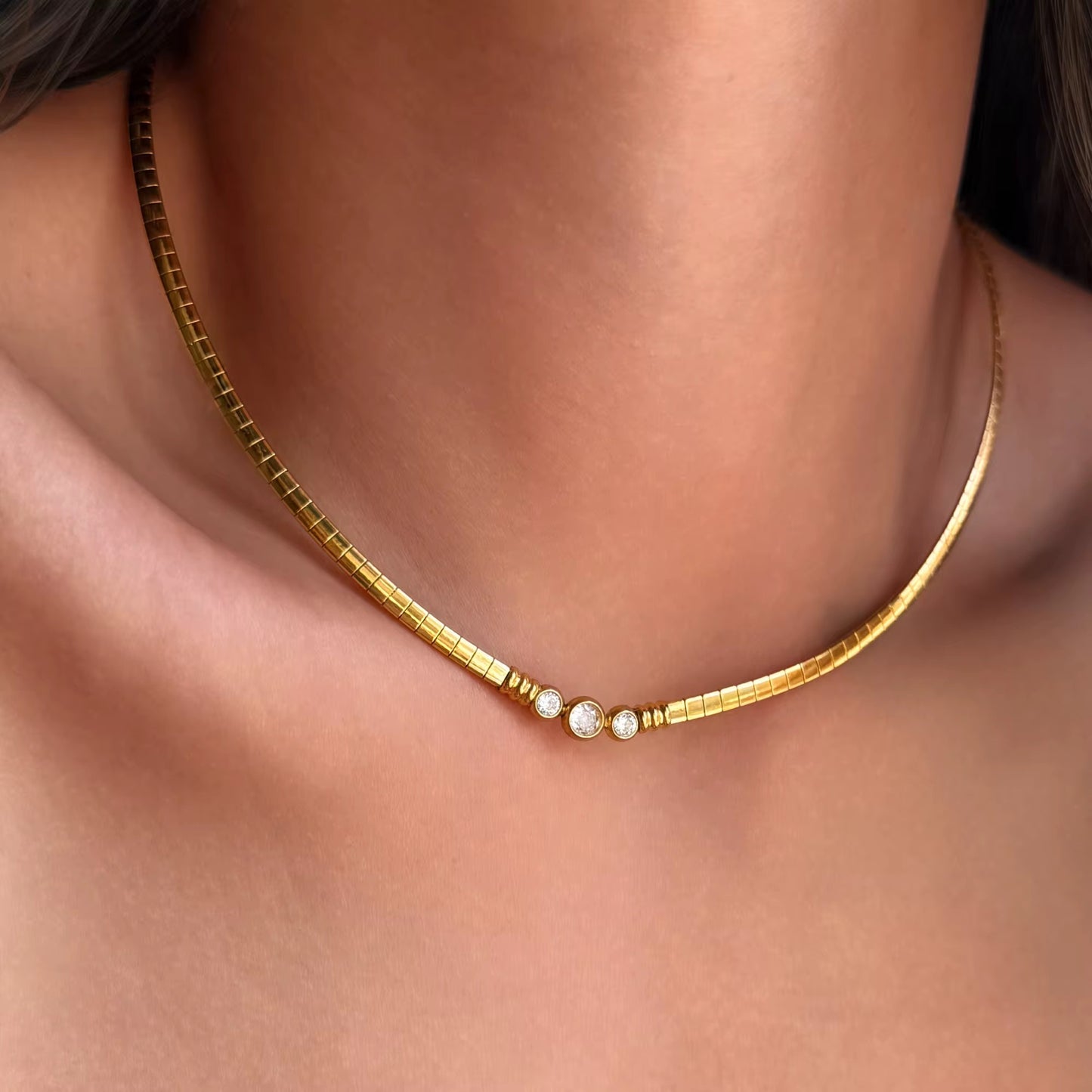 Solid Bar Necklace