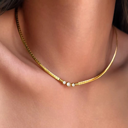 Solid Bar Necklace