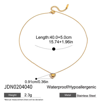 Halo Heart Pendant