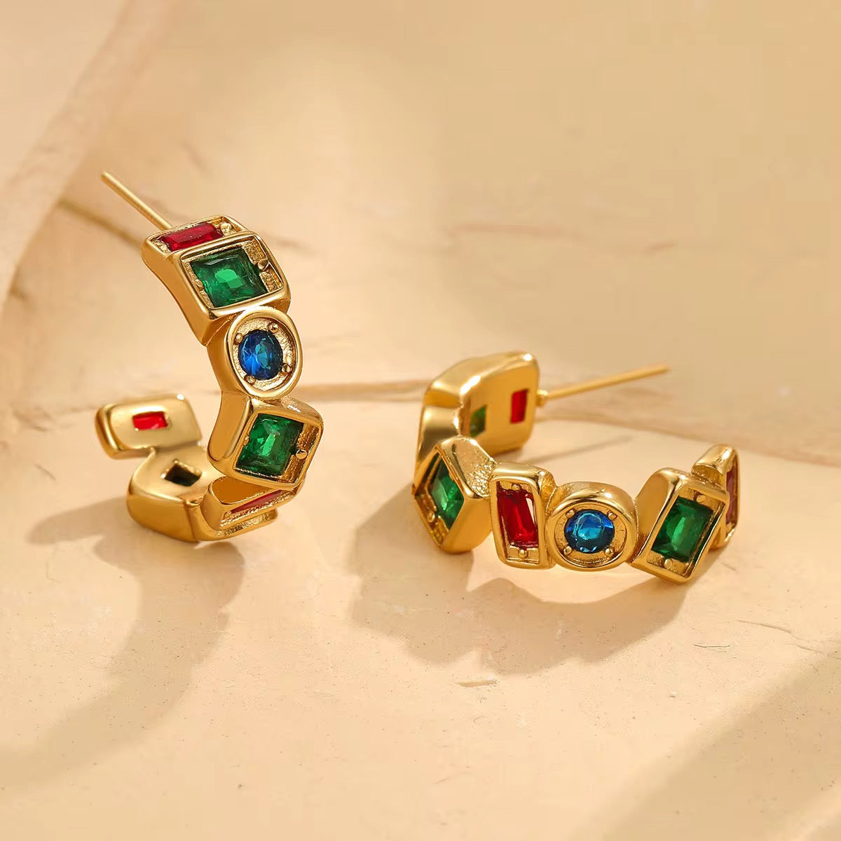 Jewel Block Hoops