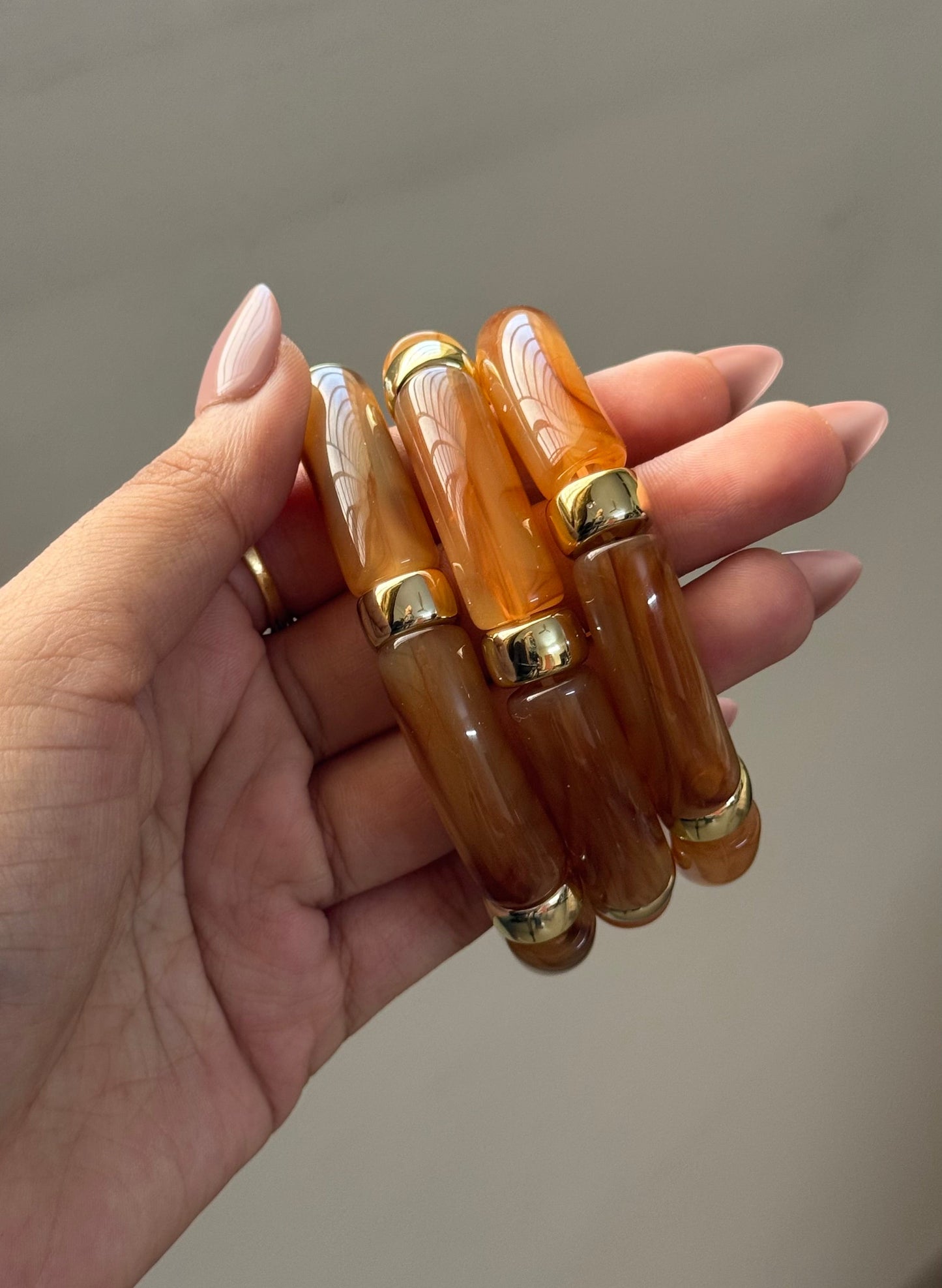 Marble Resin Bangles (Set of 3)