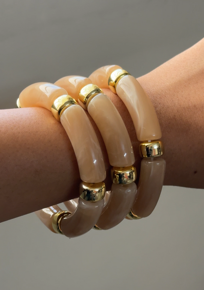 Marble Resin Bangles (Set of 3)