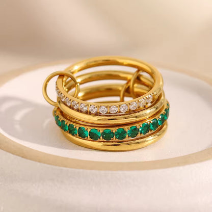 Emerald Hour Ring