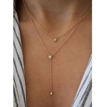 Dainty Diamond Y