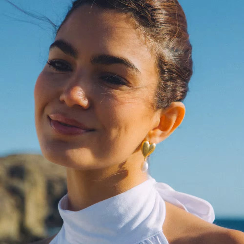 Cupid’s Pearl Earrings