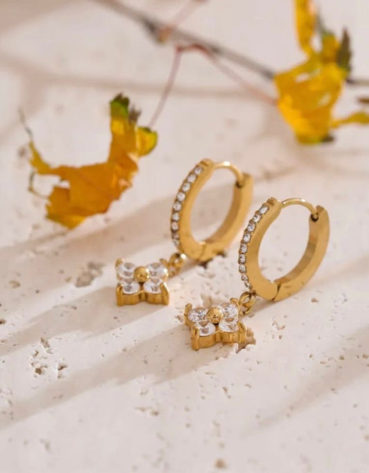 Petite Bloom Hoops