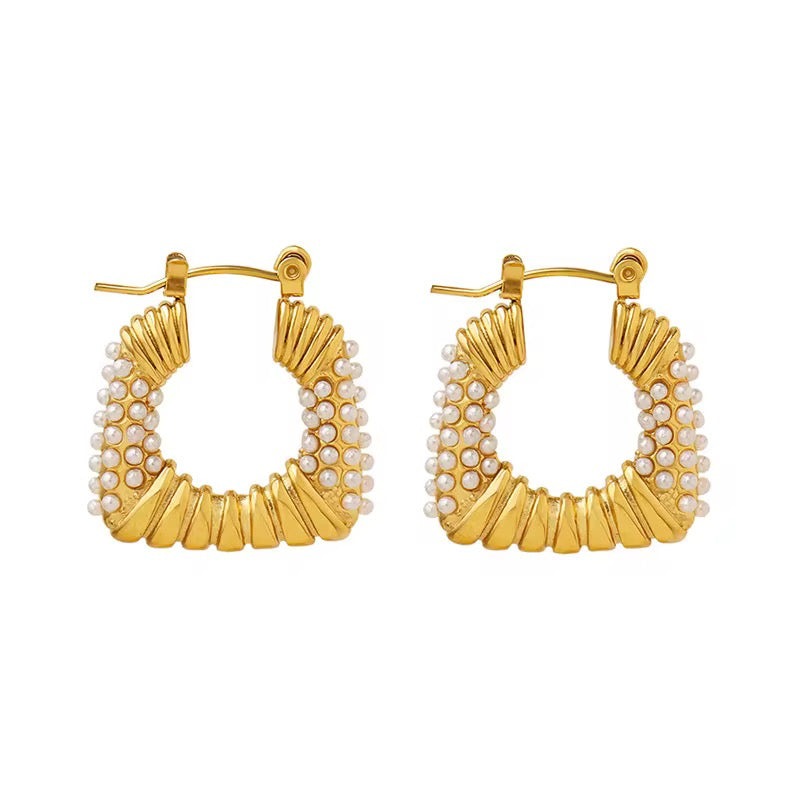 Vintage Glam Hoops