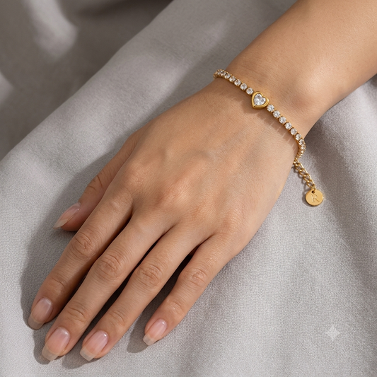 Solitaire Tennis Bracelet
