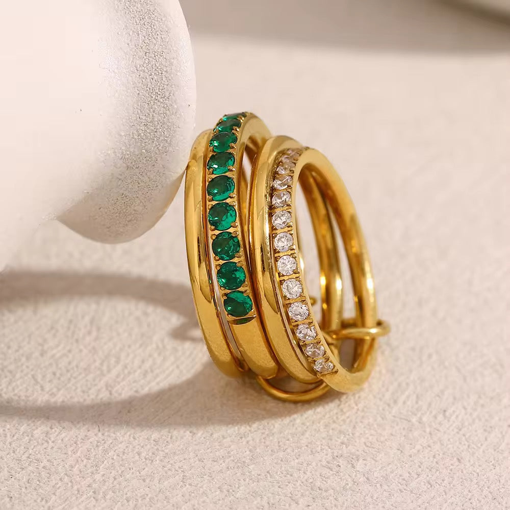 Emerald Hour Ring