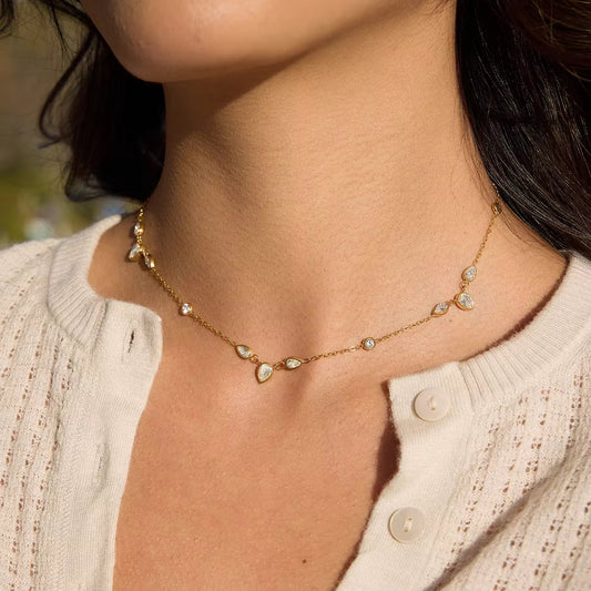 Teardrop Vine Choker