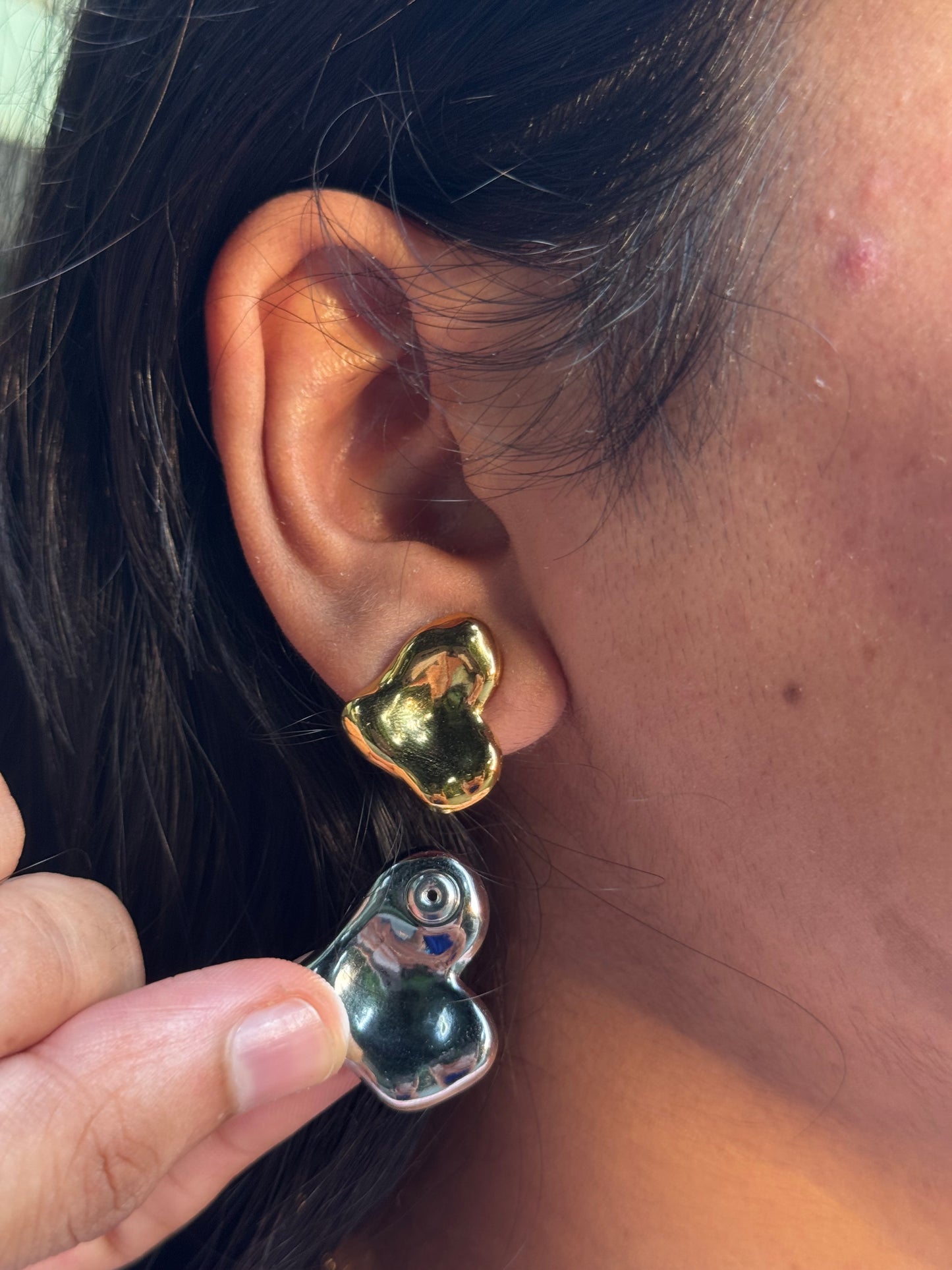 TwoWay Heart Studs